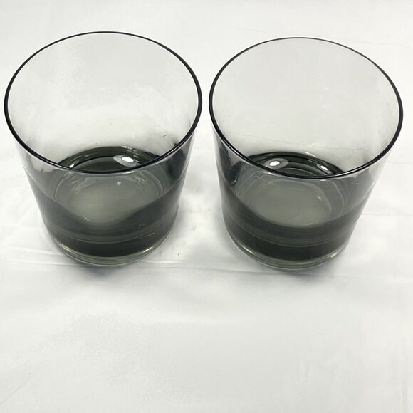 whiskey bourban glasses set of 2 black bottom 8 oz bar set gifts for drinkers - Picture 7 of 7